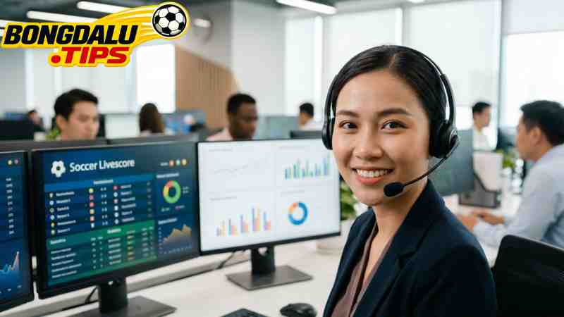 Đội ngũ hỗ trợ kỹ thuật Bongdalu hoạt động 24/7